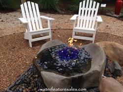 Fire & Water Fountains - WaterFeatureSales.com